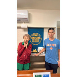 日本畫家土光洋子Tsuchimitsu Yoko近日悄悄來訪太都足體養生館