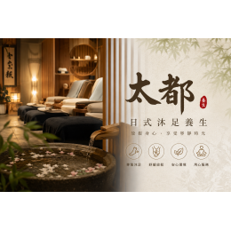 提供舒適安靜的腳底按摩與沐足 SPA 空間