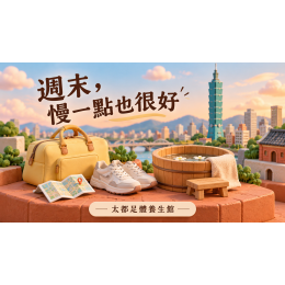 台北兩天一夜怎麼排？在中山，把週末過得鬆一點