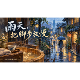 台北雨天小旅行：把散步計畫，換成一段沐足時光